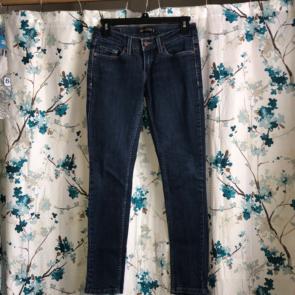 Levi’s Too Superlow Skinny 524, Size 1S short